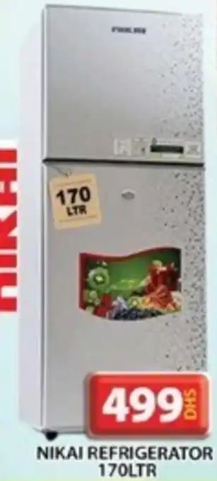 Grand Mall Sharjah NIKAI REFRIGERATOR 170LTR offer