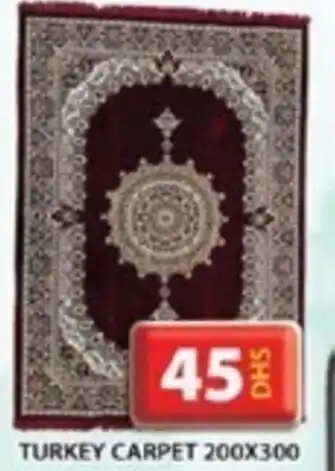 Grand Mall Sharjah TURKEY CARPET 200X300 offer