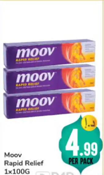 Day To Day Moov Rapid Relief 1x100G offer