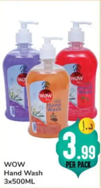 Day To Day WOW Hand Wash 3x500ML offer