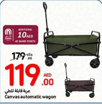 Carrefour Canvas automatic wagon offer