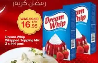 Choithrams Dream Whip Whipped Topping Mix 2 x 144 gms offer