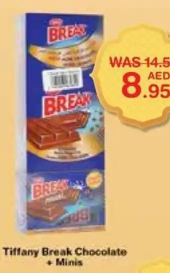 Choithrams Tiffany Break Chocolate + Minis offer