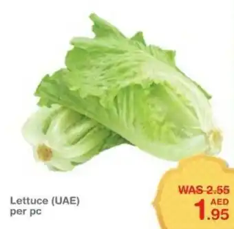 Choithrams Lettuce per pc offer