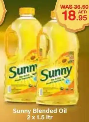 Choithrams Sunny Blended Oil 2 x 1.5 ltr offer