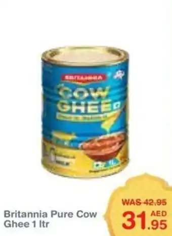Choithrams Britannia Pure Cow Ghee 1 ltr offer