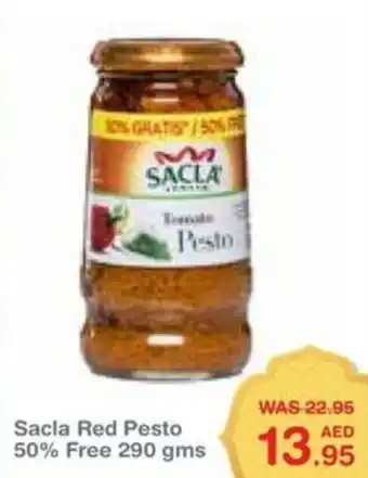 Sacla Red Pesto 50% Free 290 gms