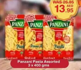 Choithrams Panzani Pasta Assorted 3 x 400 gms offer
