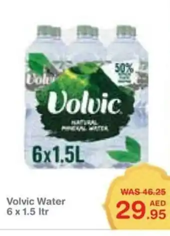 Choithrams Volvic Water 6 x 1.5ltr offer