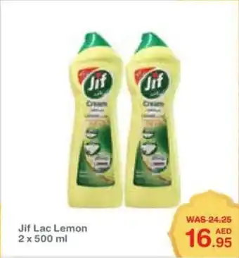 Choithrams Jif Lac Lemon 2 x 500 ml offer