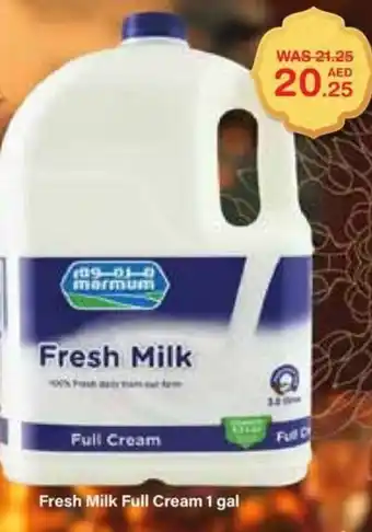 Choithrams Fresh Milk Full Cream 1 gal offer