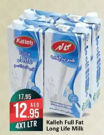 West Zone Supermarket Kalleh Full Fat Long Life Milk 4X1 LTR offer