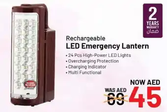 Nesto Olsenmark Rechargeable LED Emergency Lantern offer
