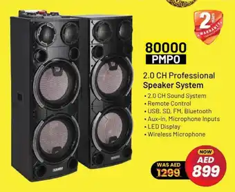 Nesto Krypton 2.0 CH Professional Speaker System offer