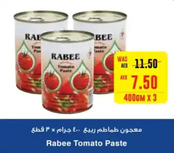 Spar Rabee Tomato Paste 400GM X 3 offer