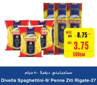 Spar Divella Spaghettini-9/ Penne Ziti Rigate-27 500GM offer
