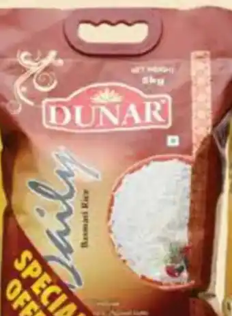 Spar Dunar Daily Basmati Rice 5 kg offer