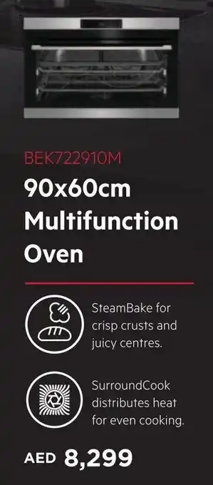 Sharaf DG 90 x 60cm Multifunction Oven offer