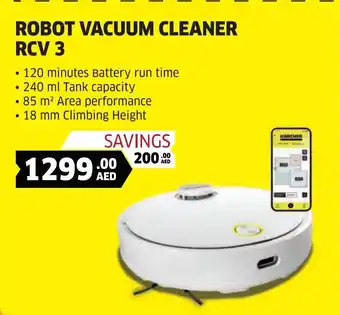 Sharaf DG ROBOT VACUUM CLEANER RCV 3 offer