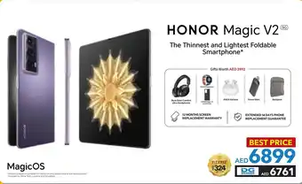 Sharaf DG HONOR Magic V2 MagicOS offer