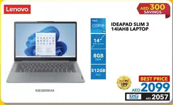 Sharaf DG Lenovo IDEAPAD SLIM 3 14IAH8 LAPTOP offer