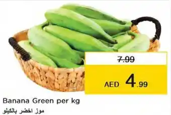 Nesto Banana Green per kg offer