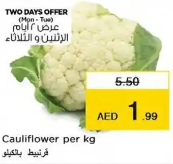 Nesto Cauliflower per kg offer