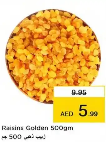 Nesto Raisins Golden 500gm offer