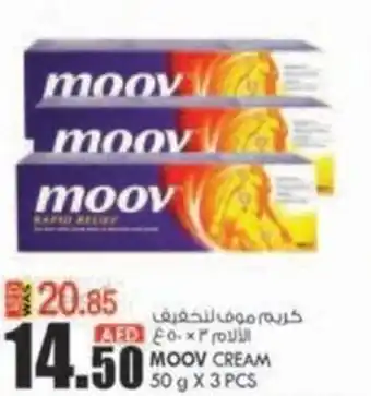 KM Trading MOOV CREAM 50 g X 3 PCS offer