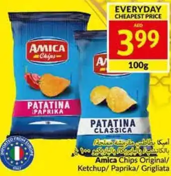 Viva Amica Chips Original/ Ketchup/ Paprika/Grigliata 100g offer