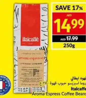 Viva Italcaffe Aroma Espress Coffee Beans 250g offer