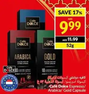 Viva Café Dolce Espresso/ Arabica/Gold Capsule 52g offer