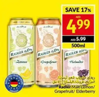 Viva Radler Mält Lemon / Grapefruit / Elderberry 500mL offer
