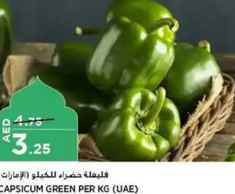 Aswaaq CAPSICUM GREEN PER KG offer
