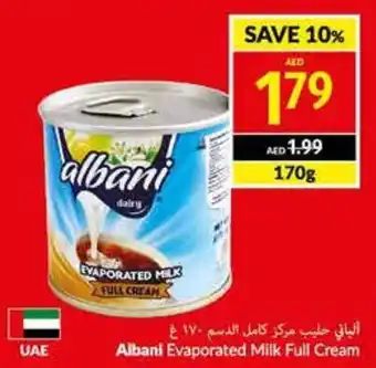 Viva Albani Evaporated Milk Full Cream 170g offer