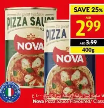 Viva Nova Pizza Sauce Flavoured/ Classic 400g offer