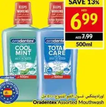 Viva Oradentex Assorted Mouthwash 500ml offer