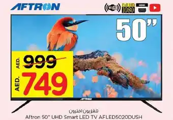 Last Chance Aftron 50" UHD Smart LED TV AFLED5020DUSH offer