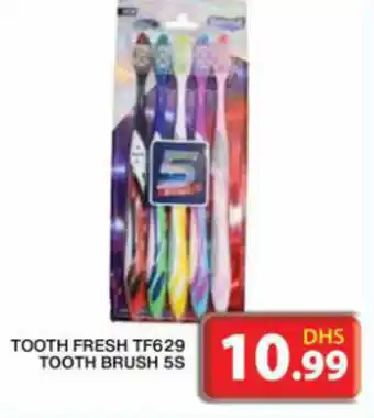Grand Hyper Market TOOTH FRESH TF629 TOOTH BRUSH 5S offer