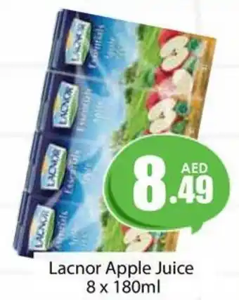 Amber Lacnor Apple Juice 8 x 180ml offer
