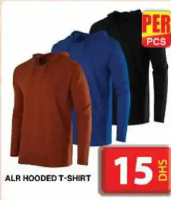 Grand Hyper Market ALR HOODED T-SHIRT per pcs offer