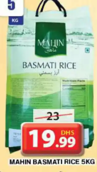 Grand Hyper Market Mahin basmati rice 5kg offer