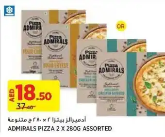 Aswaaq ADMIRALS PIZZA 2 X 280G ASSORTED offer