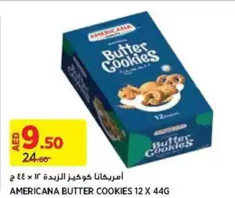 Aswaaq AMERICANA BUTTER COOKIES 12 X 44G offer
