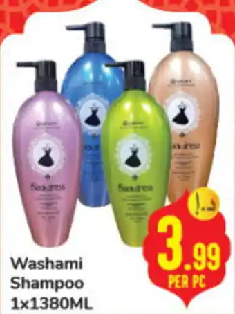 Day To Day Washami Shampoo 1x1380ML PER PC offer