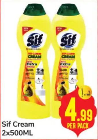 Day To Day Sif Cream 2x500ML PER PACK offer