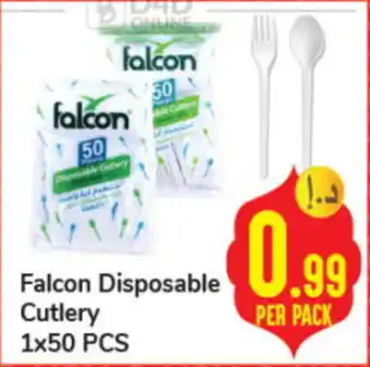 Day To Day Falcon Disposable Cutlery 1x50 PCS PER PACK offer