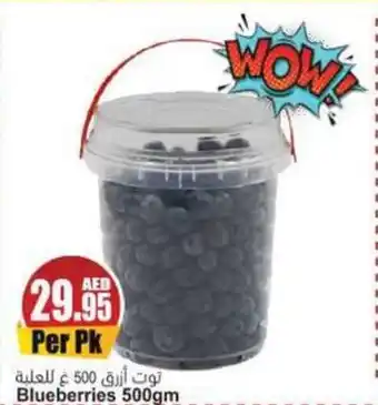 Almaya supermarket Blueberries 500gm Per Pk offer