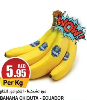 Almaya supermarket BANANA CHIQUTA offer