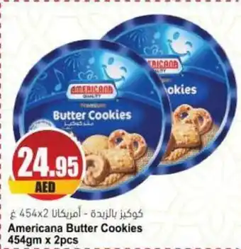 Almaya supermarket Americana Butter Cookies 454gm x 2pcs offer